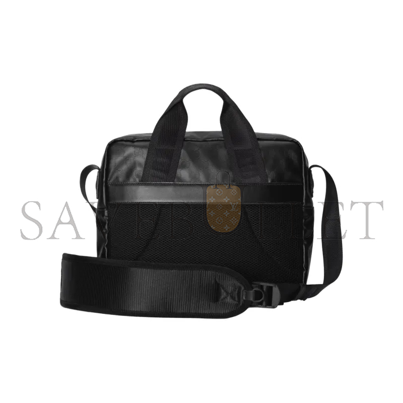 GUCCI CANVAS WITH LEATHER  SHOULDER BAG 782764 (30*25*8.5cm)